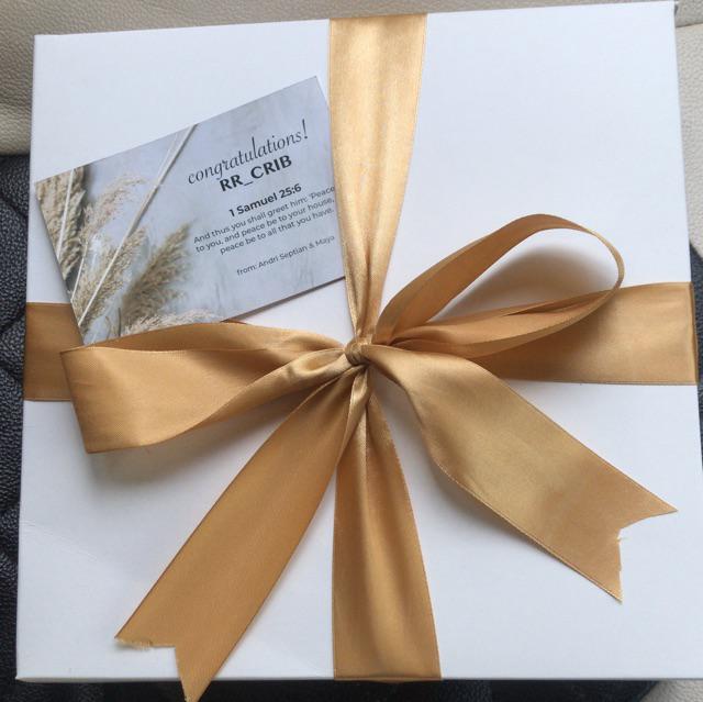 Fcb_25iv Kotak Kue/makanan/hadiah Multifungsi 25cm Box