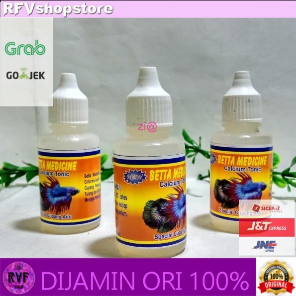 BETTA MEDICINE OBAT IKAN CUPANG HIAS PLAKAT BAGAN GIANT HALFMOON SERIT