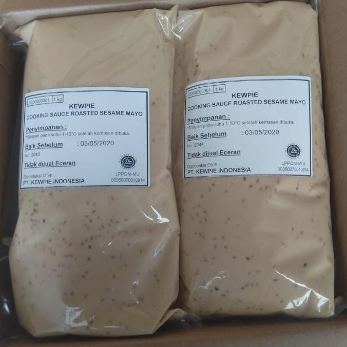

Terbatas - Kewpie Sauce Roasted Sesame Mayo 1 Kg