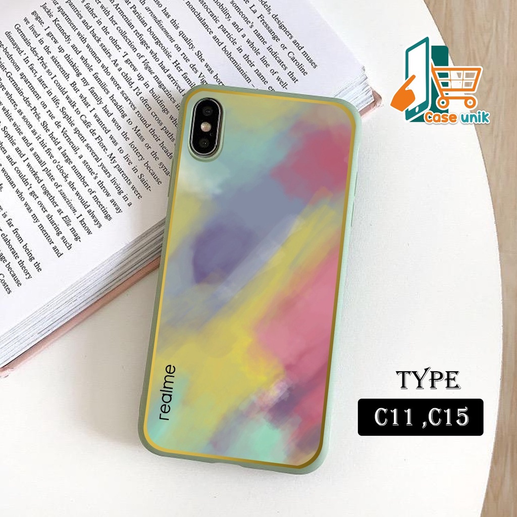 SS044 SOFTCASE RAINBOW REALME C1 C2 2 PRO A1k 5 5i c3 5S 6 C11 c12 c25 narzo 30A c15 c17 7i C21 CS3235