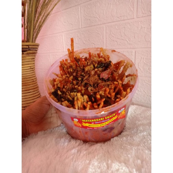 

MIE LIDI GEPENG TOPLES || 1KG ½ Sambal Ulleg