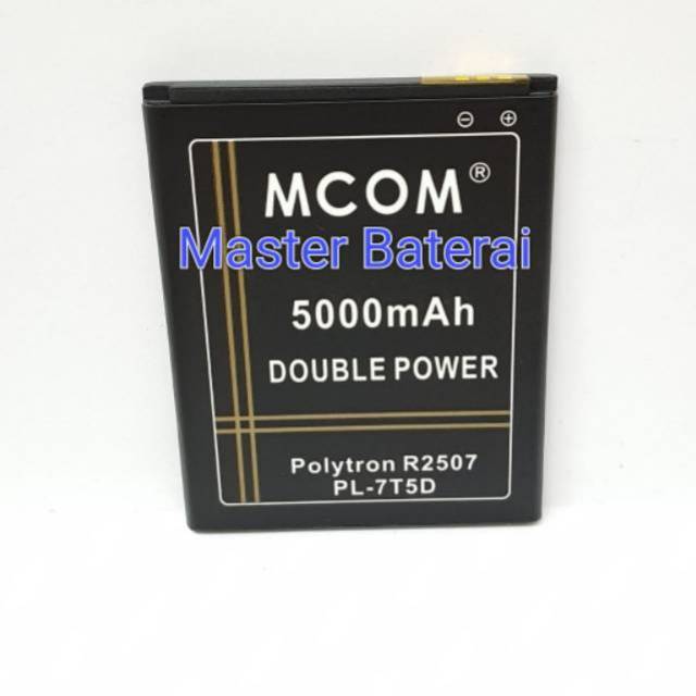 Baterai Polytron R2507 PL-7T5D Batrai Polytron PL7T5D / R2507 Double IC Protection