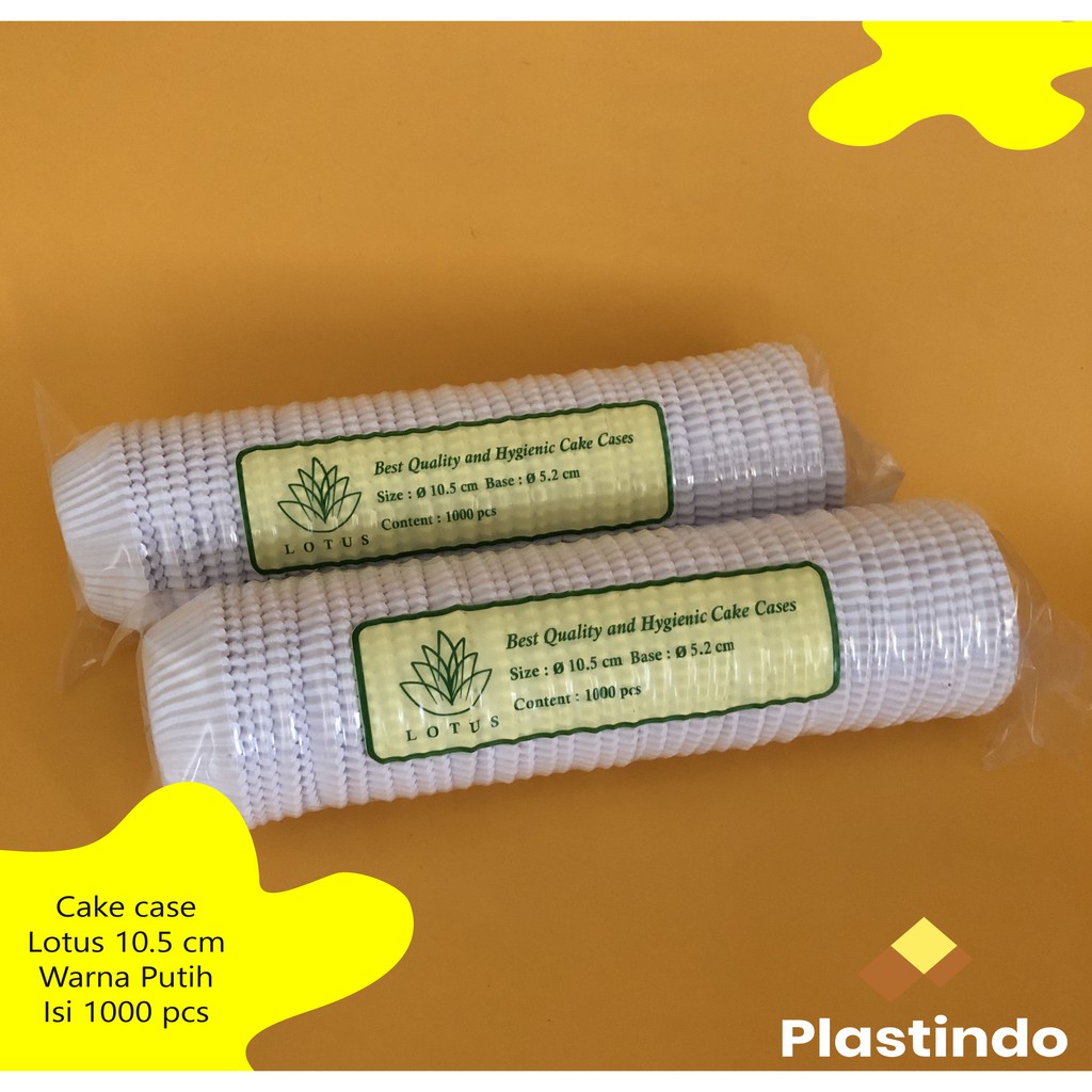 Cake Case 10,5 cm White | CUP BAKING | PAPER CAKE CASE | Cup Kue Murah