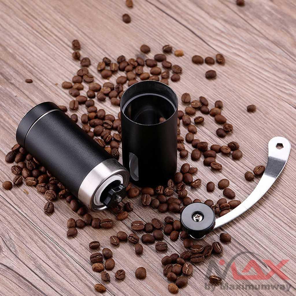 One Two Cups Alat Penggiling Kopi Manual Coffee Bean Grinder - E810 Warna Hitam