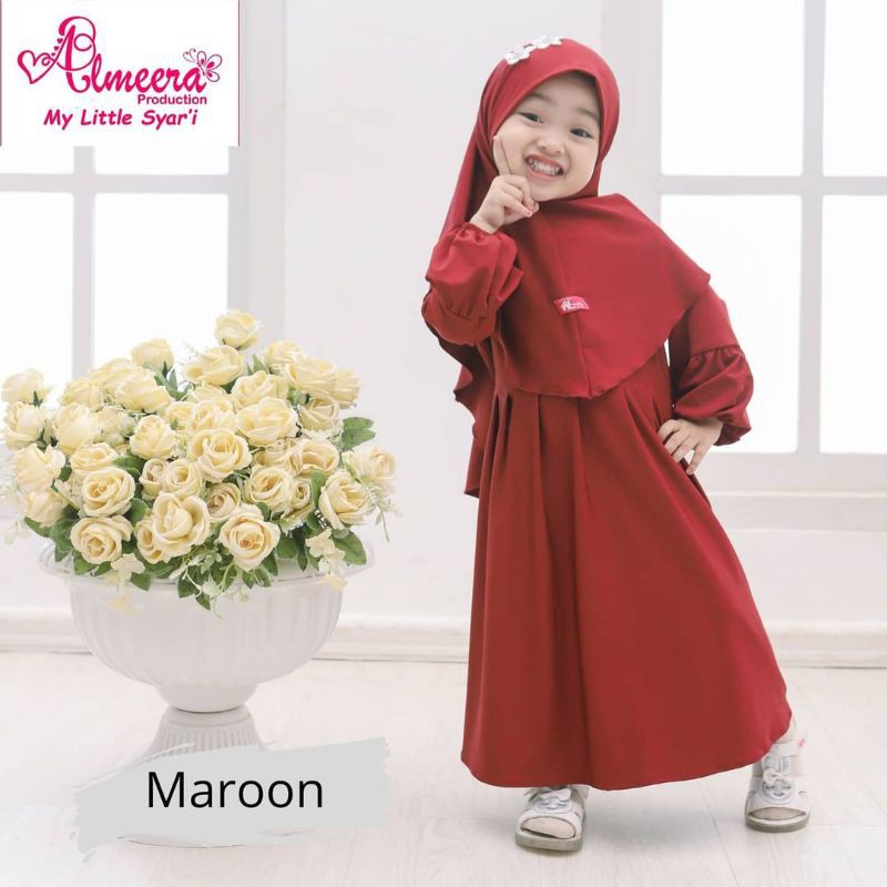 Almeera gamis anak Hasna / gamis bayi Hasna