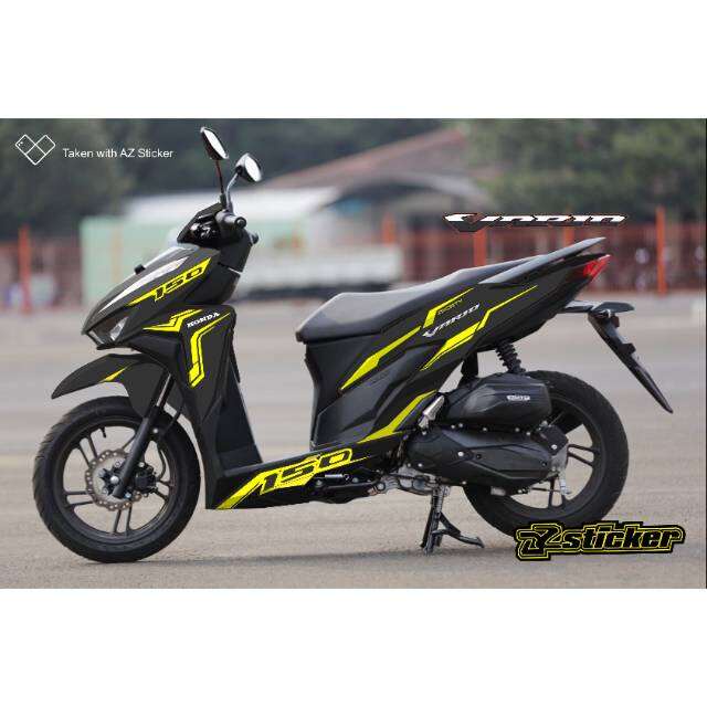 

cutting sticker motor vario terbaru