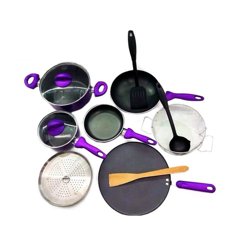 Panci Supra Rosemary Cookware Set Panci 12 Pcs