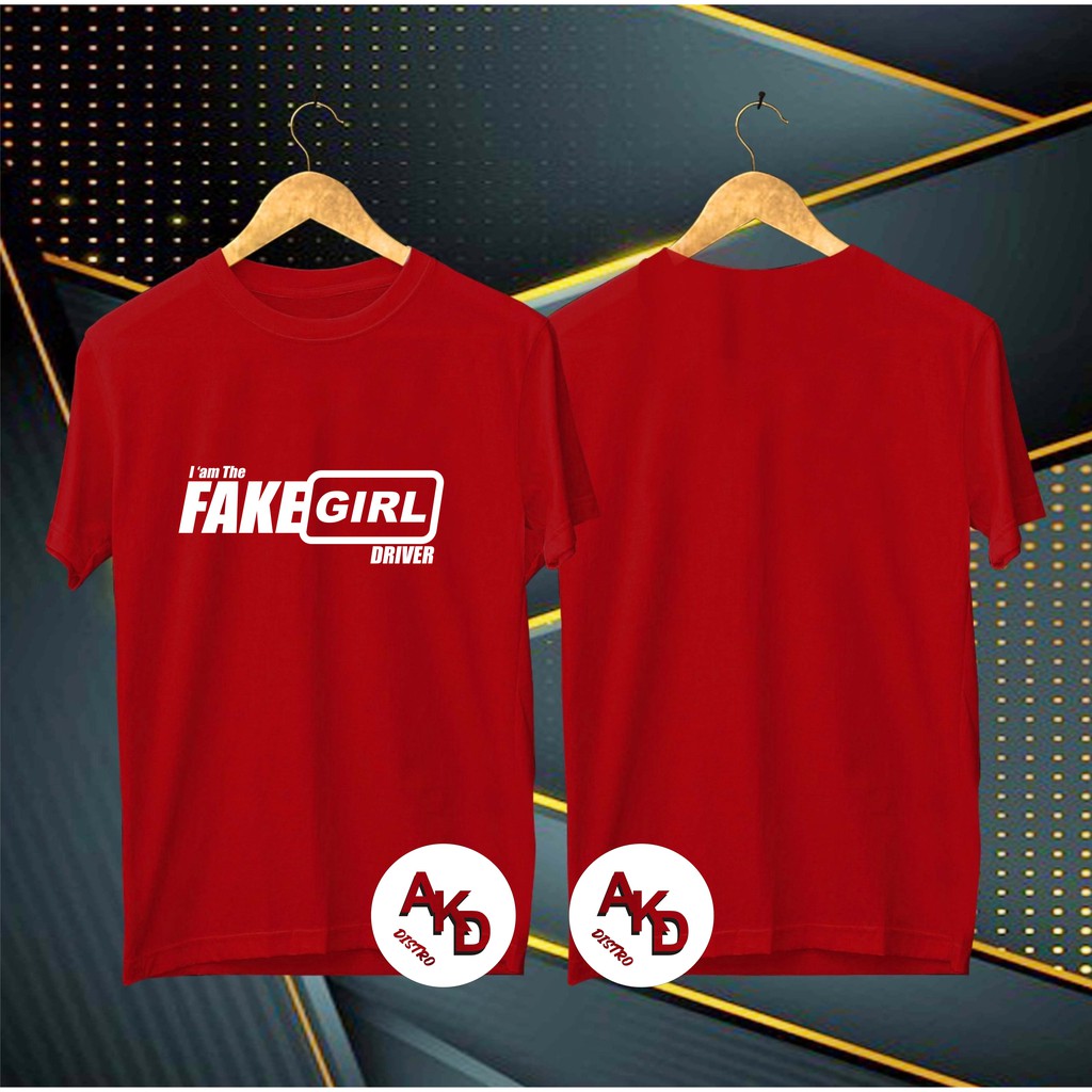 COD/KAOS FAKE GIRL/KAOS EKSPRESI/KAOS HITS/KAOS BANDUNG/KAOS MURAH/KAOS DISTRO