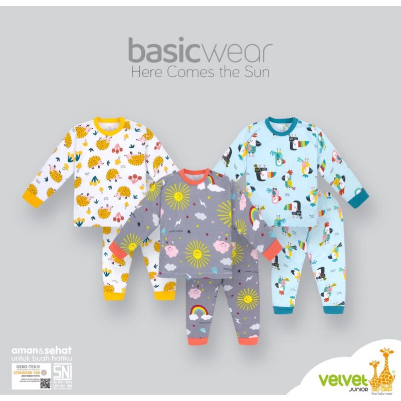 VELVET JUNIOR / SETELAN VELVET JUNIOR / SETELAN VELVET JUNIOR BAJU PANJANG CELANA PANJANG / BAJU ANA