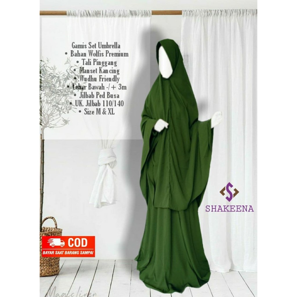 gamisset wolfis/ gamis set wolvis cadar B02