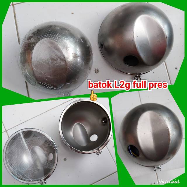 BATOK LAMPU L2G PRESS TEBAL SUPER MIRIP ORI MENTAH CHROME