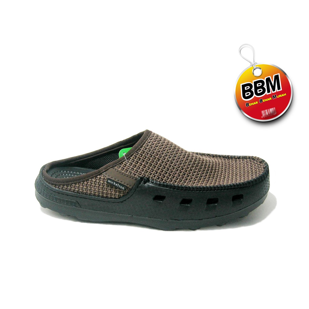 ARDILES JOHNSON slop- Sepatu Slip On Pria -Coklat