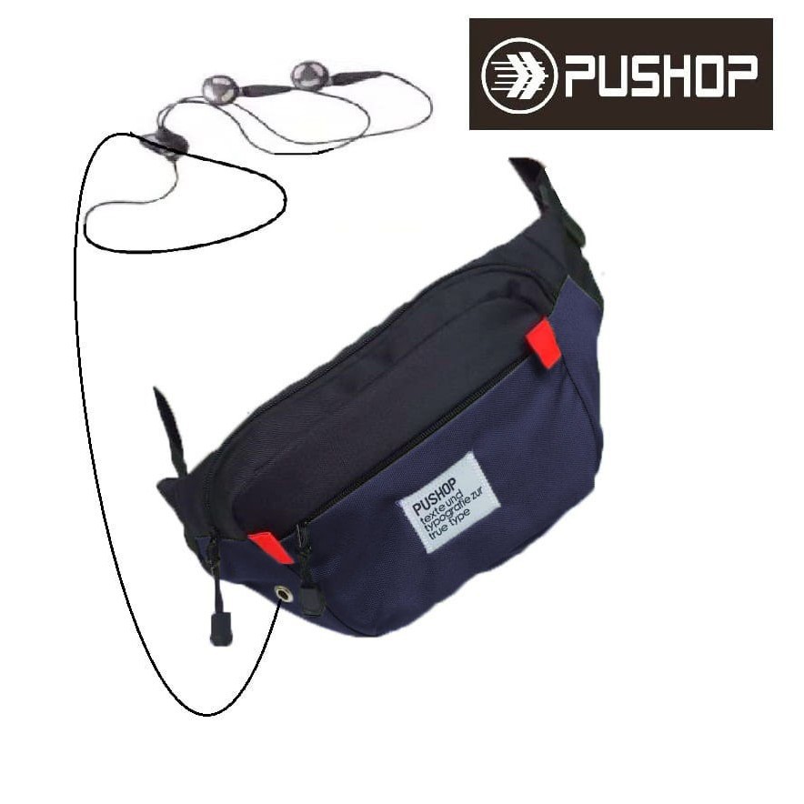 Original - Waistbag Murah Pushop Mini Risvalt - Raja Tas