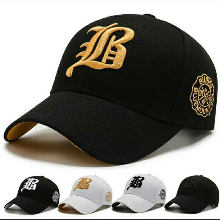 ISA[COD ]Bayar Di Tempat-Topi Bordir B-TOPI DISTRO Baseball Pria/Wanita - Topi Basebell Kekinian.