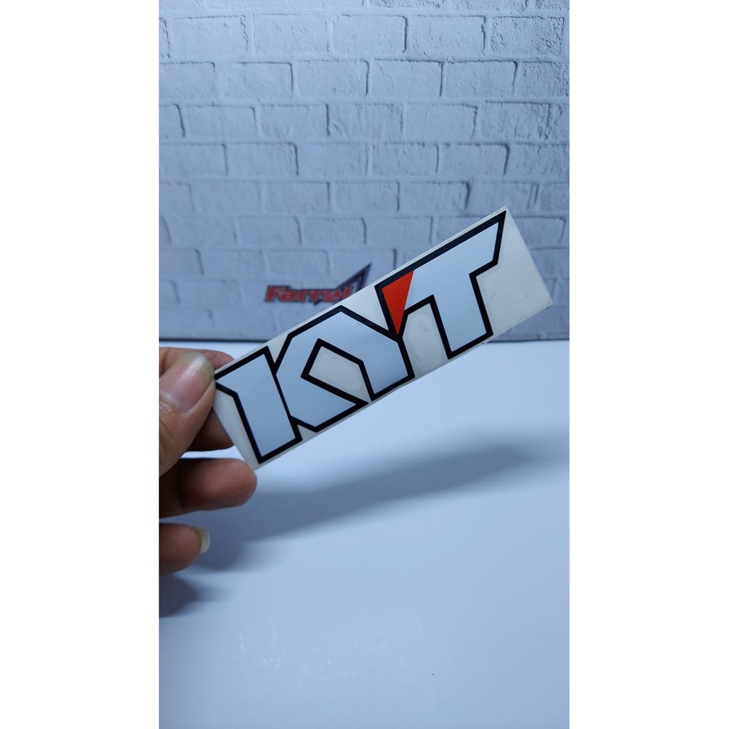 STICKER HELMET STIKER helm KYT KOTAK