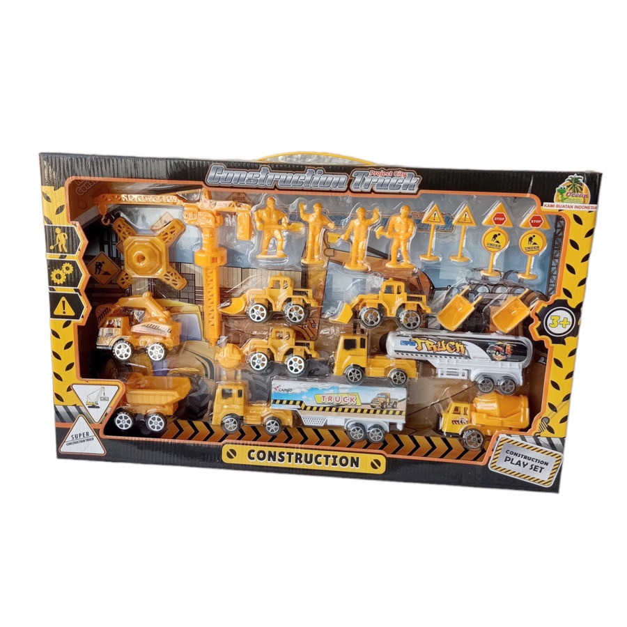 TERMURAH - Mainan Cowok Mobil MObilan Konstruksi Set Lengkap OCT 6368 - KADO MAINAN ANAK TERLARIS - MAINAN EDUKATIF MAINAN ANAK UMUR 1 2 3 4 5 6 7 THN