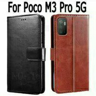 Xiaomi Poco M3 Pro 5G Case Flip Cover Case Leather Wallet Sarung Xiaomi Poco M3 Pro 5G