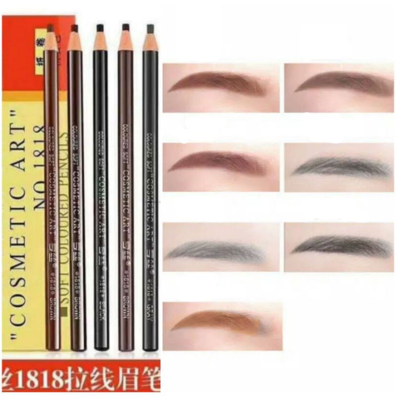 Eyebrow benang Hengsi Pensil Alis Kosmetik Mata Makeup Make Up