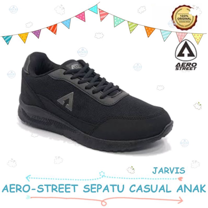 Sepatu Anak Casual Santai Sneakers Aerostreet Jarvis