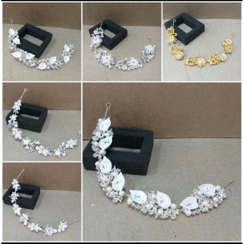 Headpeace / aksesoris rambut / aksesoris wedding / aksesoris hijab / aksesoris kepala