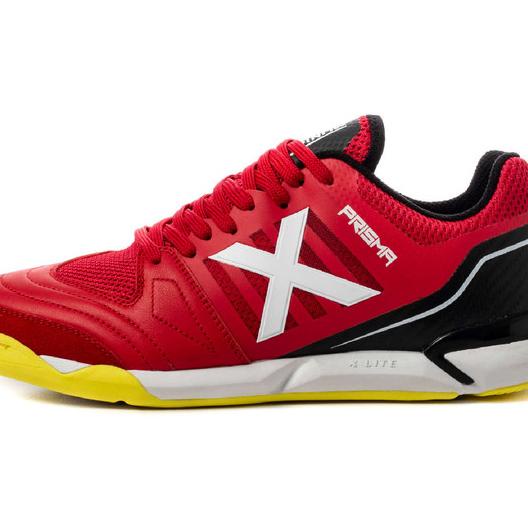 Sepatu Futsal X Munich Prisma Indoor 100% Original In (Red)
