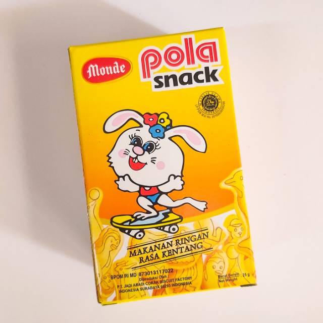 Monde pola snack 25gram