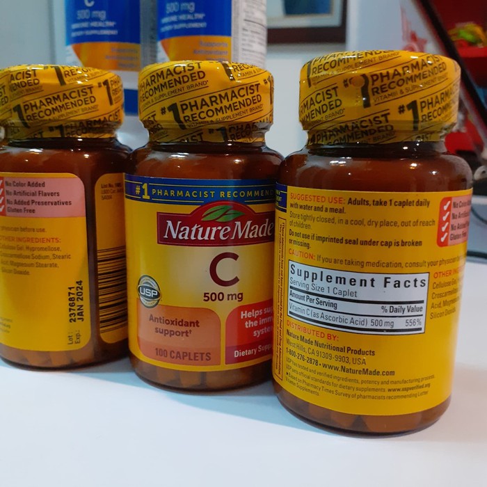 Nature Made 500  - 1000mg Vitamin C