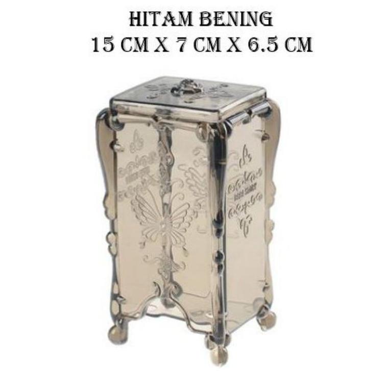 [KODE PDHLK] Tempat Kapas Wajah/Rak Mini Kapas Wajah/Rak Kapas Akrilik/Rak Kosmetik Kapas Wajah