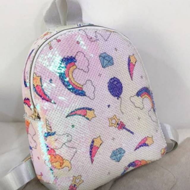 Tas sequin import rainbow