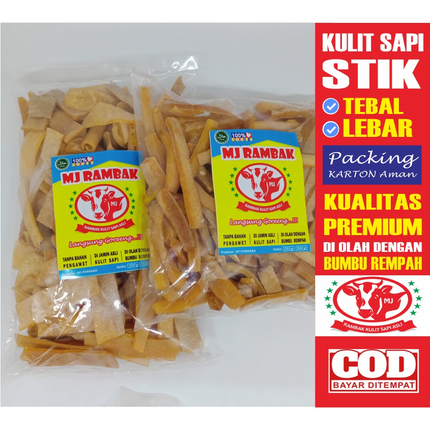 

Kerupuk kulit sapi mentah asli dijamin langsung goreng/Rambak sapi Mojokerto