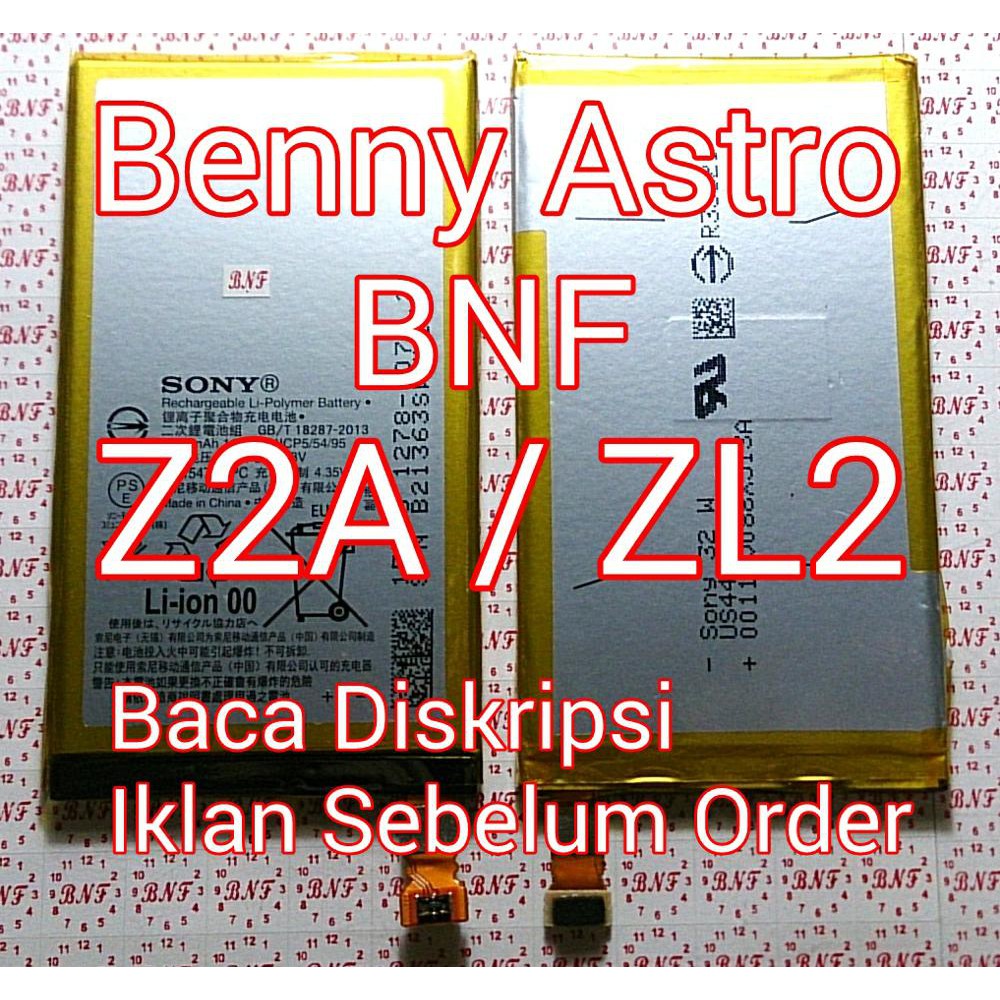 Original Baterai Sony Xperia Z2A - ZL2 - D6563 - Docomo