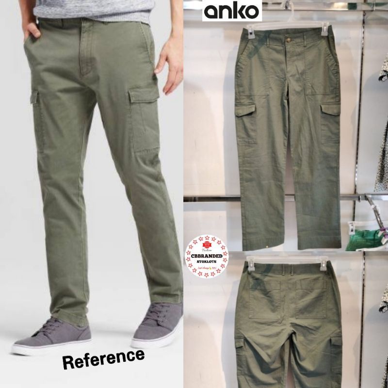 Celana cargo panjang pria *anko