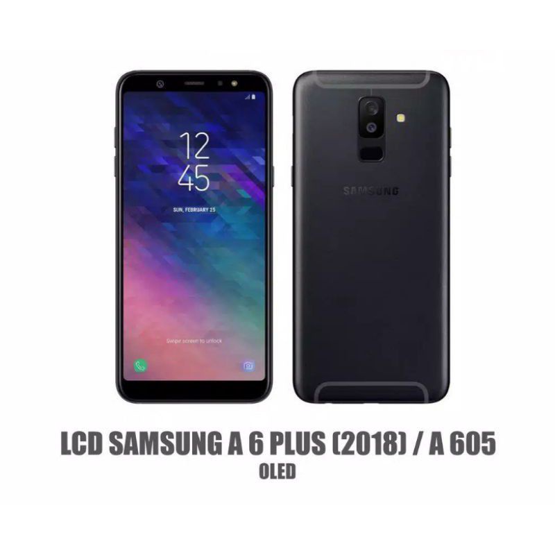 Lcd Touchscreen Samsung Galaxy A6+ Plus A605 2018 OLED Original