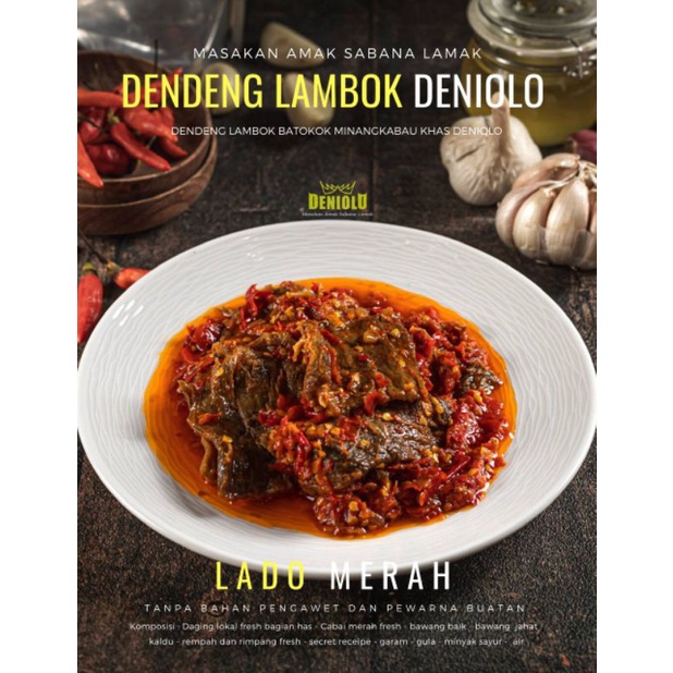 

Dendeng lado merah dan Hijau Deniolo