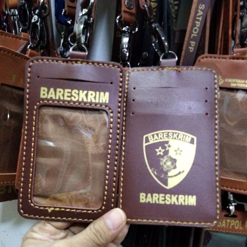 

Name Tag Id Card holder BARESKRIM