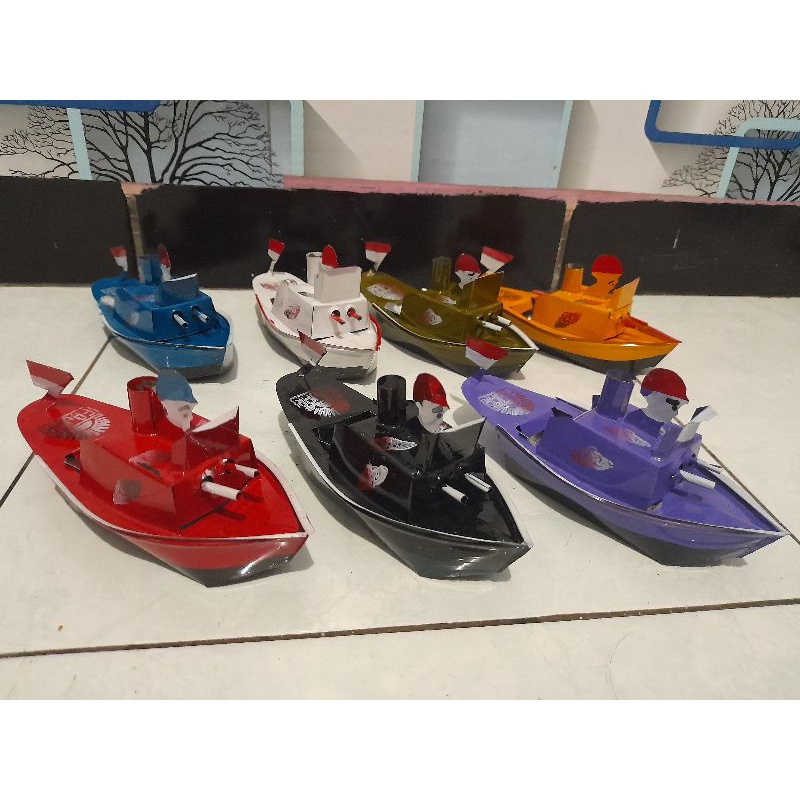 Otok otok kapal mainan jadul