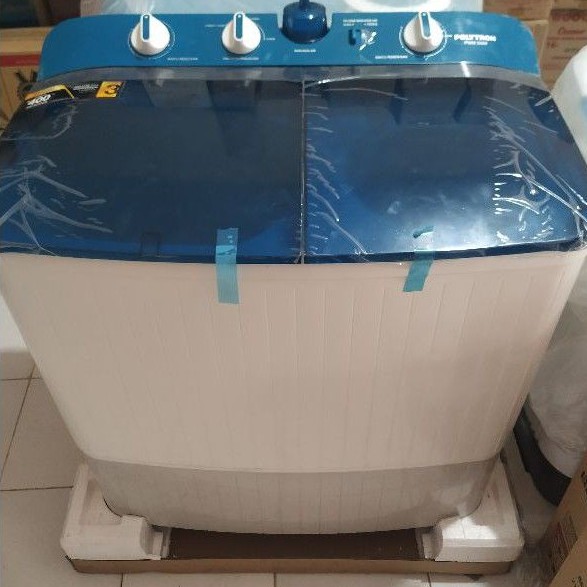 Mesin Cuci Polytron 2 Tabung 7kg 7363 8kg 8366 9kg 9369 7 kg 8 kg 9 kg Garansi Resmi Lampung