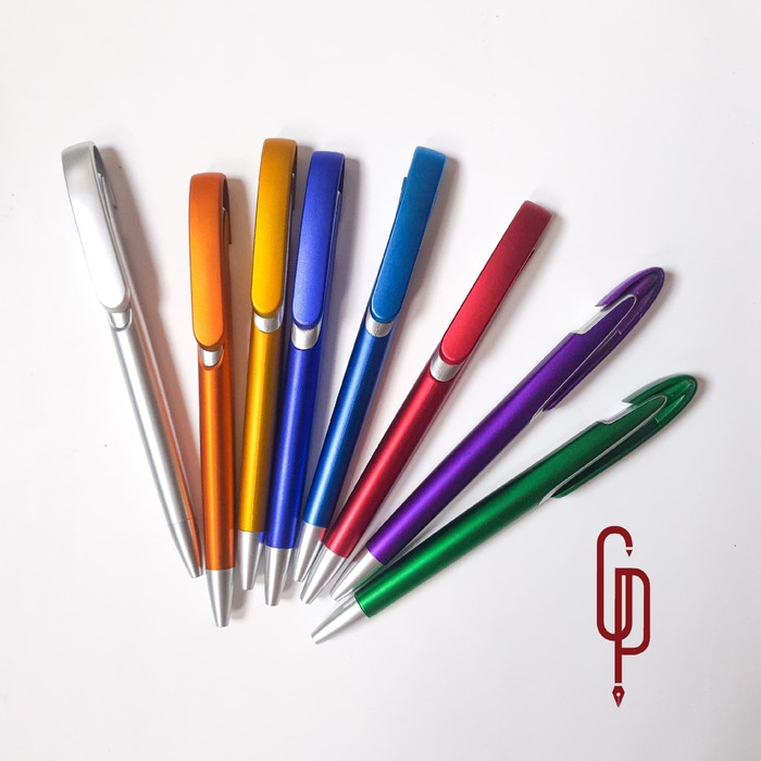 

MURAH Pulpen Souvenir Plastik DG 35 / Pulpen Plastik Promosi DG 35 - Hitam
