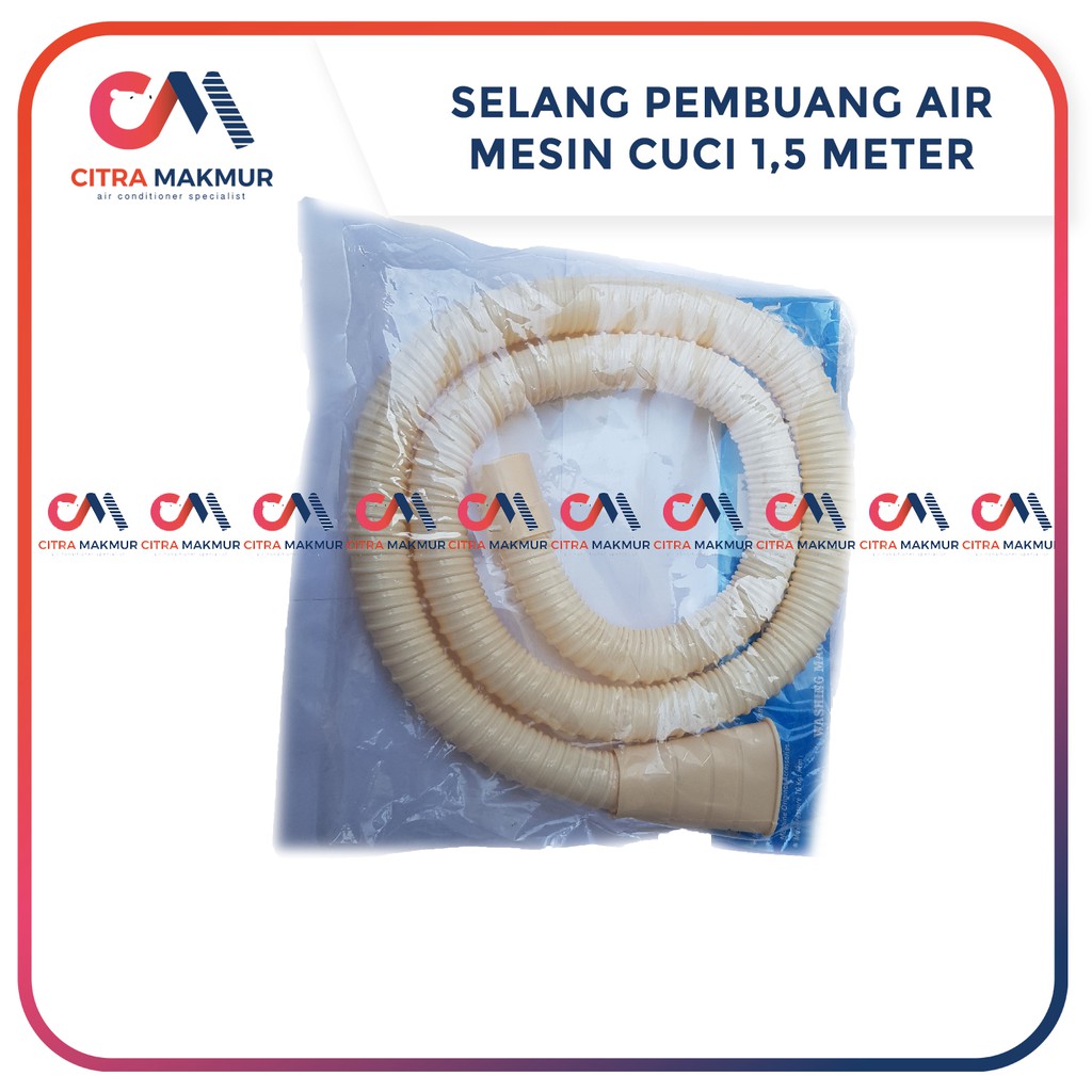 Selang pembuangan air 1.5 meter mesin cuci 1 2 tabung top loading outlet Drain hose