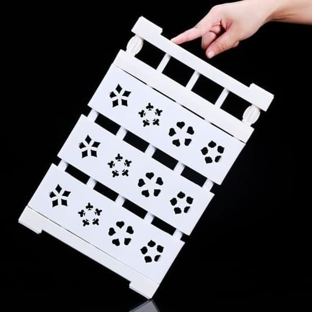 

Sekat Lemari Size P38-60cm Flexible Dapat Dipanjangkan Hingga 60cm - P38-60cm