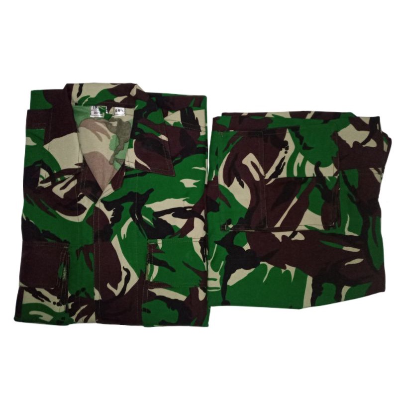 baju pdl pelbet wol pdl tempur tni ad