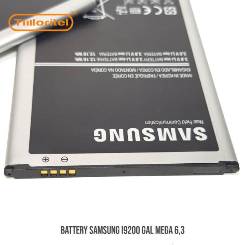 BATTERY SAMSUNG I9200 GAL MEGA 6,3