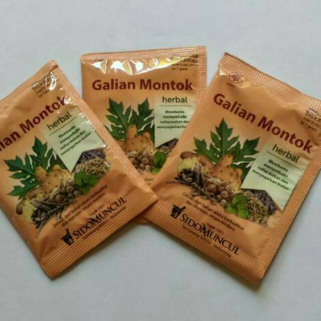 Jual Jamu Galian Montok Sidomuncul Shopee Indonesia