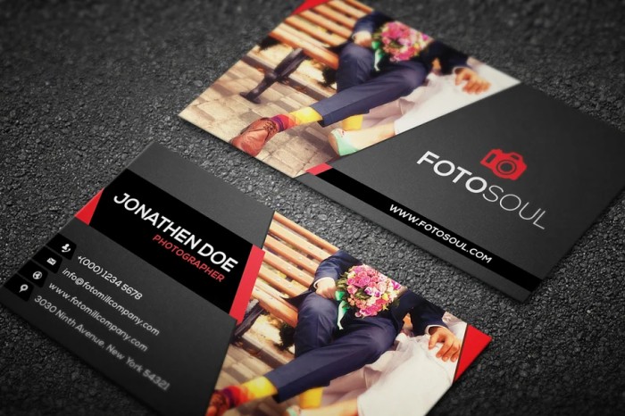 Photography Business Card Bundle - Photoshop