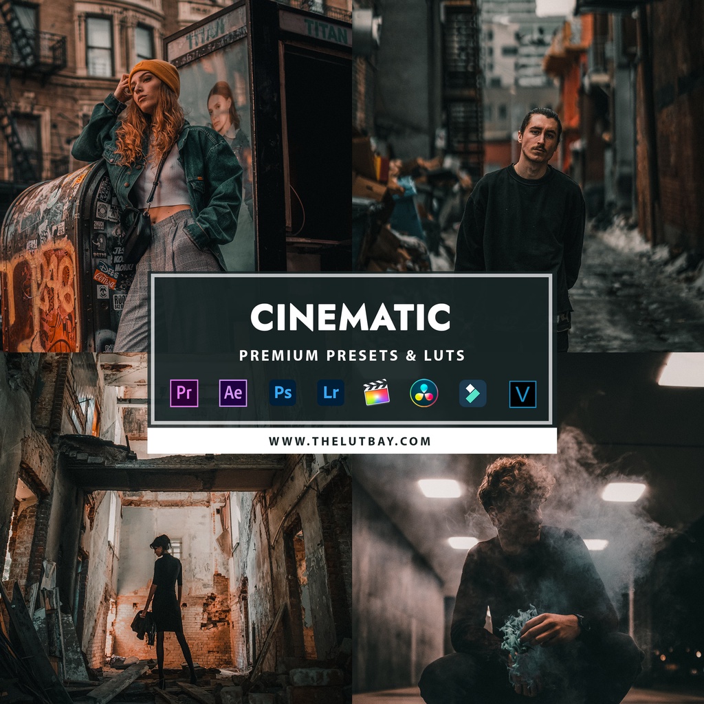 Jual Cinematic Premium Preset Lightroom Foto Dan Video Lut Luts Vn Android Ios Pc Premiere