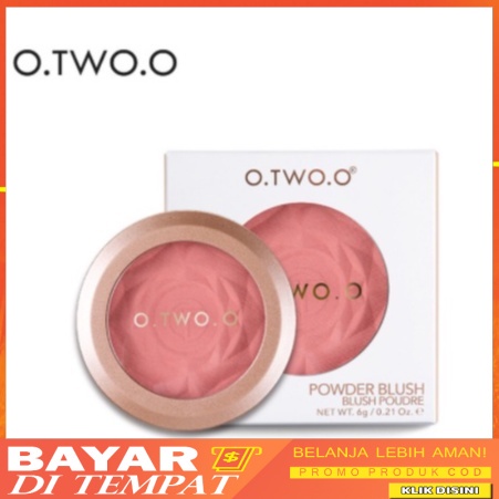 O.TWO.O Face Blusher Powder with Brush DJ 9120