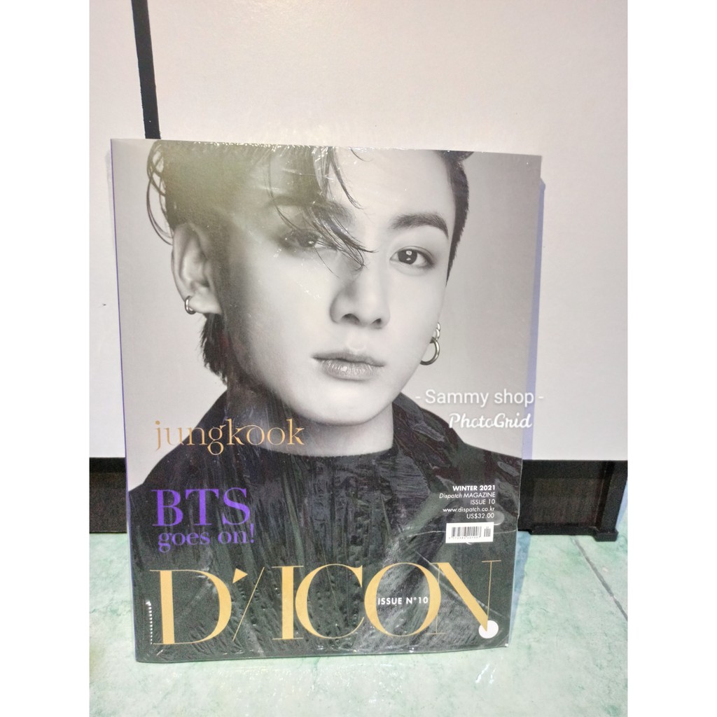 Official BTS DICON 2021- Jungkook JK Ver Acrylic Keyring Set