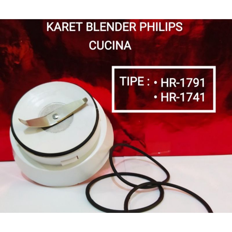 KARET BUMBU BLENDER PHILIPS HR 1791 DAN 1741