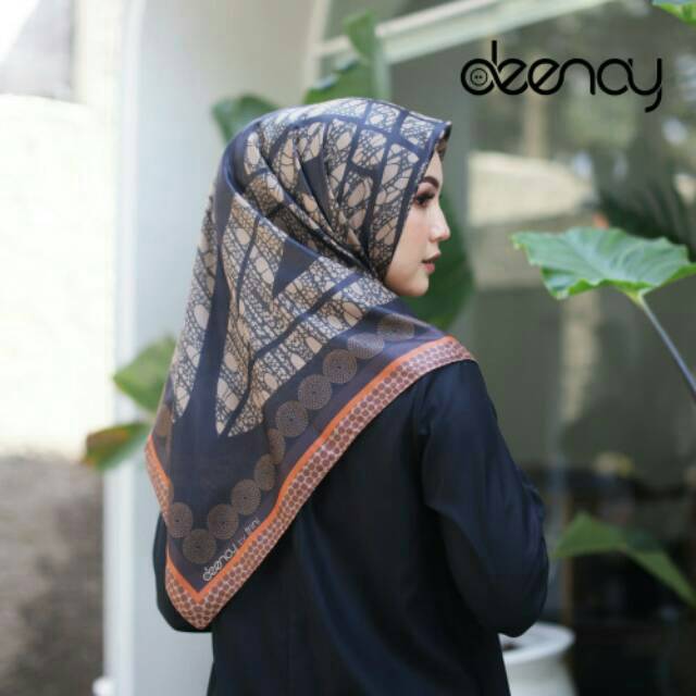 ECER harga GROSIR kerudung segi empat denay kw