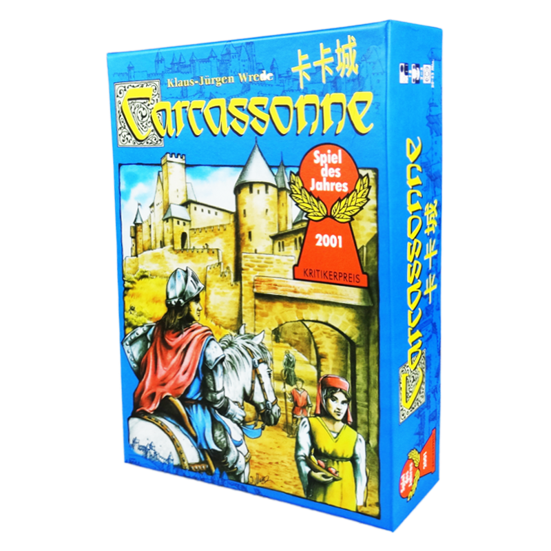 Kaka Party Board Game Carcassonne City Board Game Version With Full Set Of Chinese Children River Shopee Indonesia